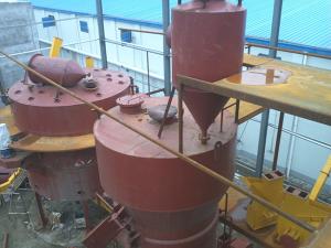湖北省大豆油浸出车间安装现场