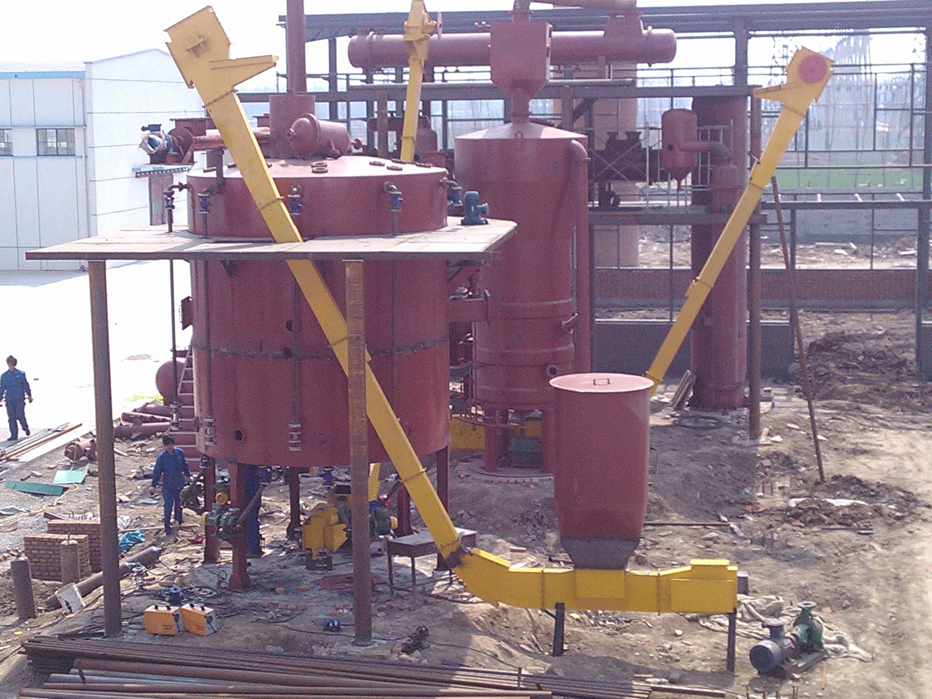 Xinjiang cottonseed oil leaching equipment installation site